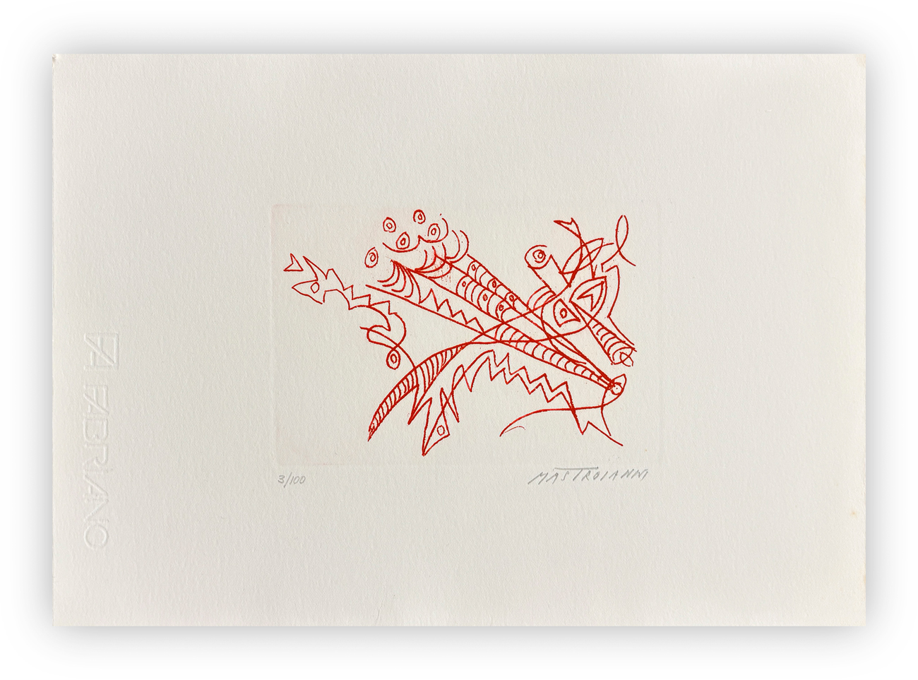 UMBERTO MASTROIANNI (1910-1998) - Senza Titolo