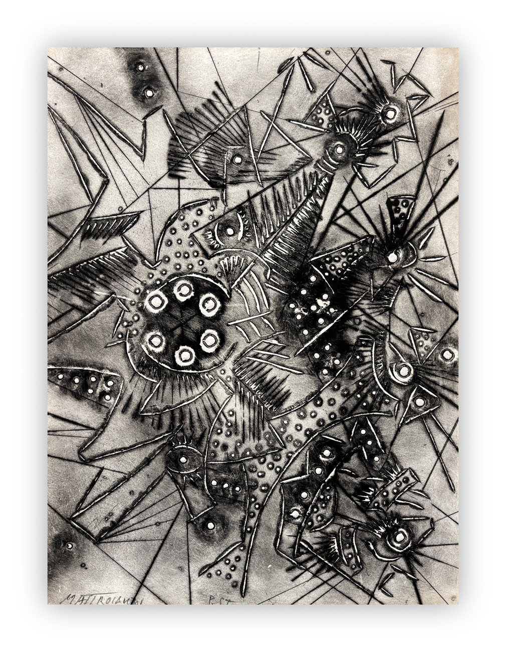 UMBERTO MASTROIANNI (1910-1998) - Senza Titolo