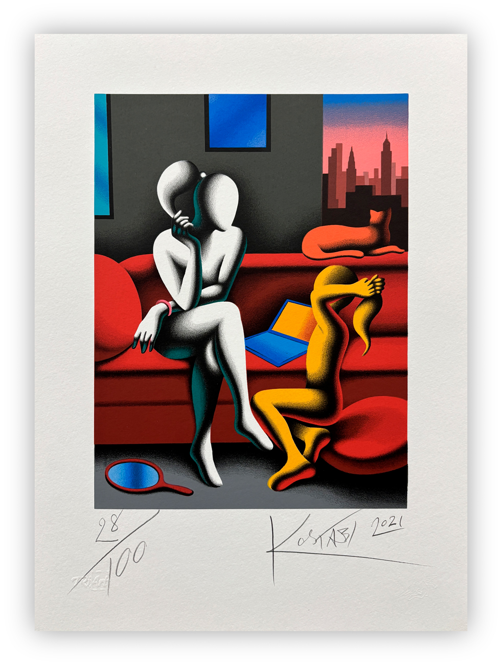 MARK KOSTABI (1960) - Senza Titolo, 2022
