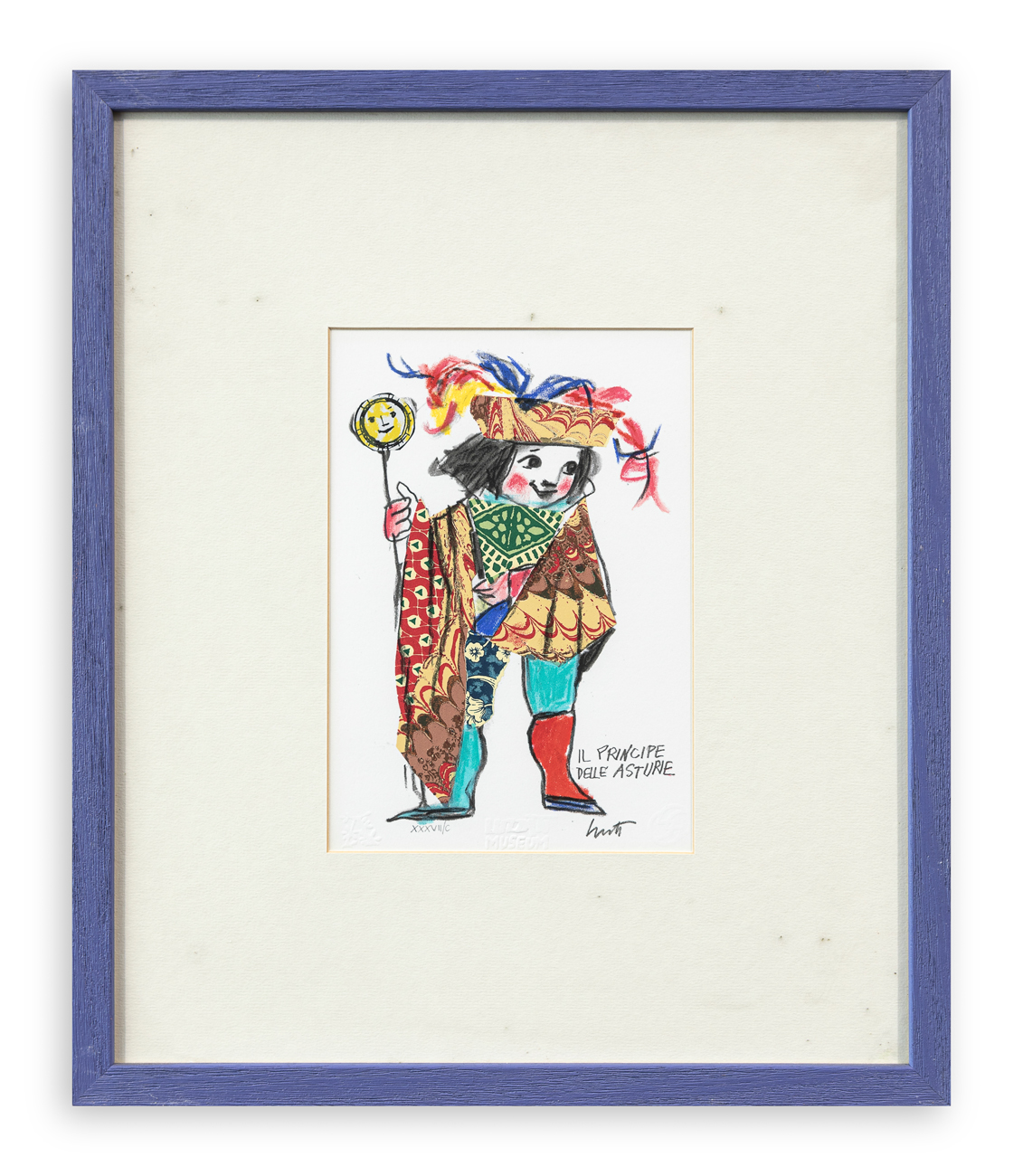 EMANUELE LUZZATI (1921-2007) - Il principe delle Asturie
