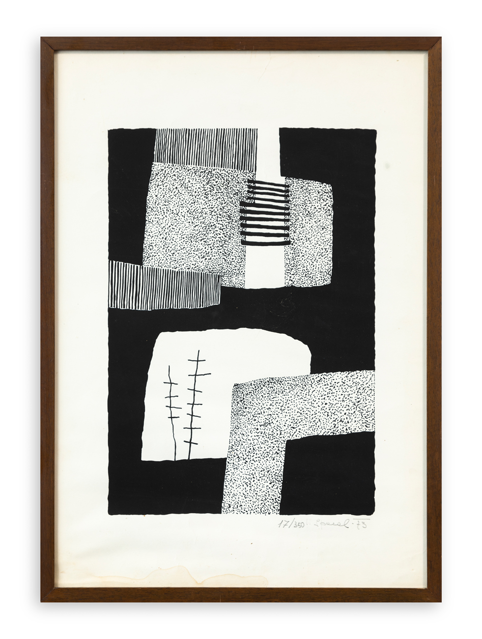 LUIGI SPACAL (1907-2000) - Senza Titolo, 1973