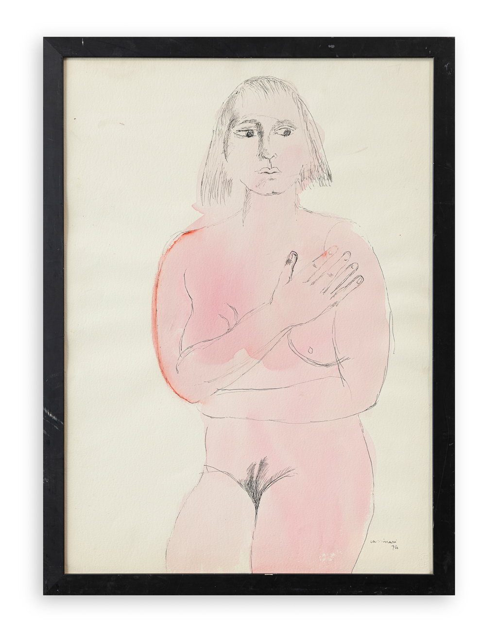 BRUNO CASSINARI (1912-1992) - Senza Titolo, 1974