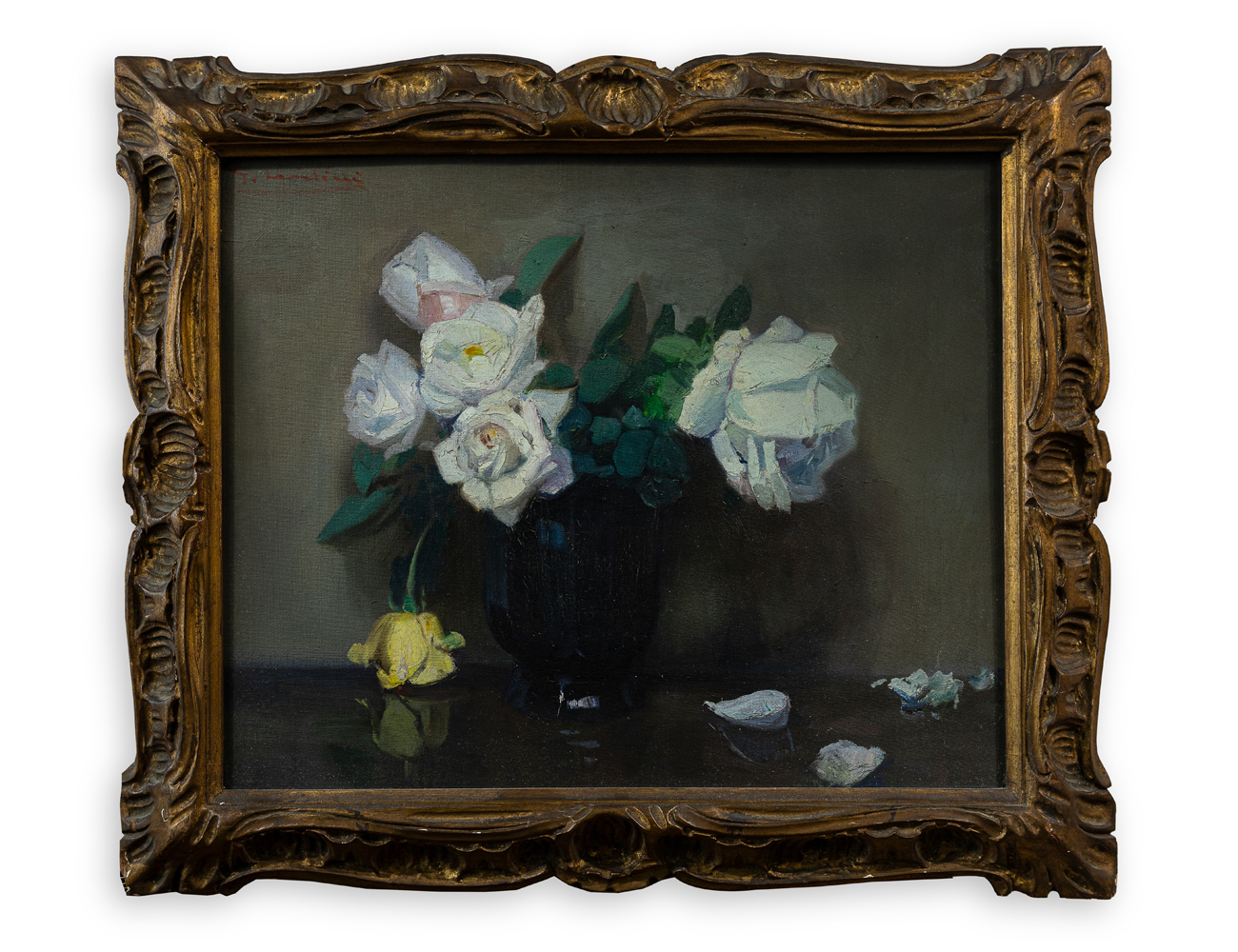 GIOVANNI LENTINI (1882-1955) - Senza Titolo (Composizione floreale)