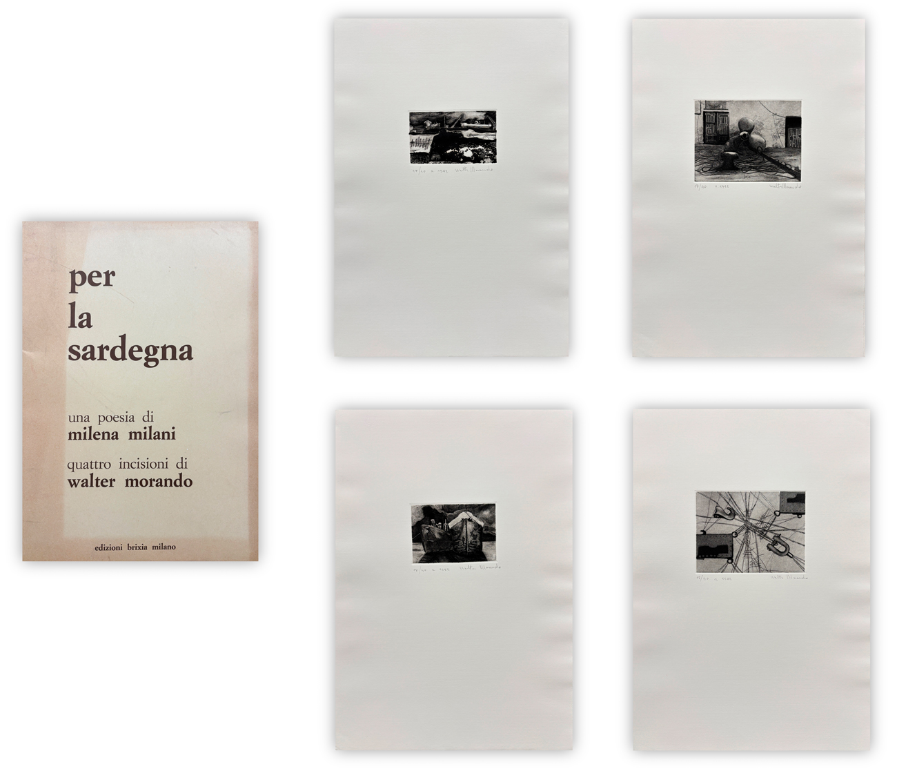 WALTER MORANDO (1938) - Per la Sardegna, 1982