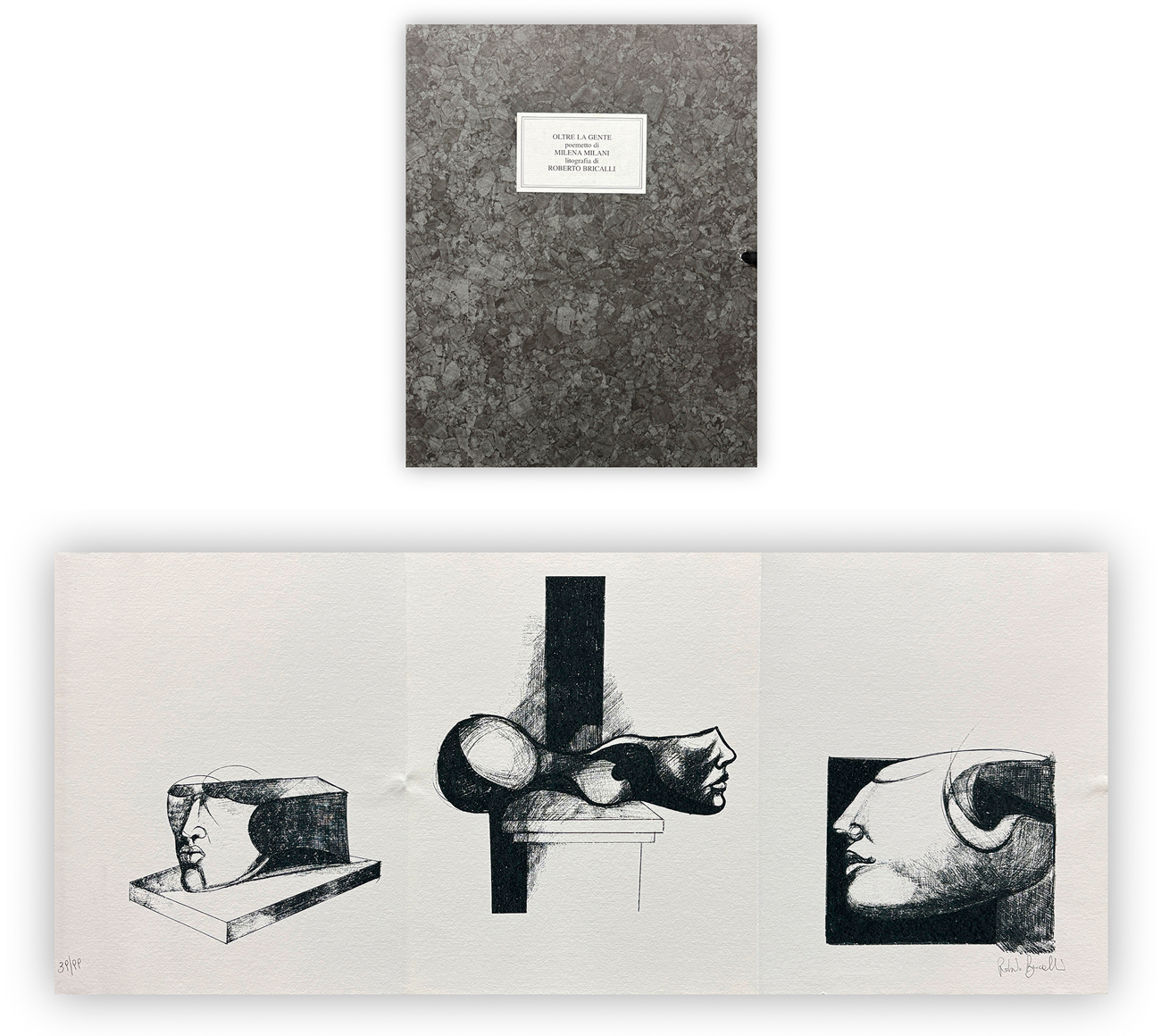 ROBERTO BRICALLI (1959) - Oltre la gente, 2000