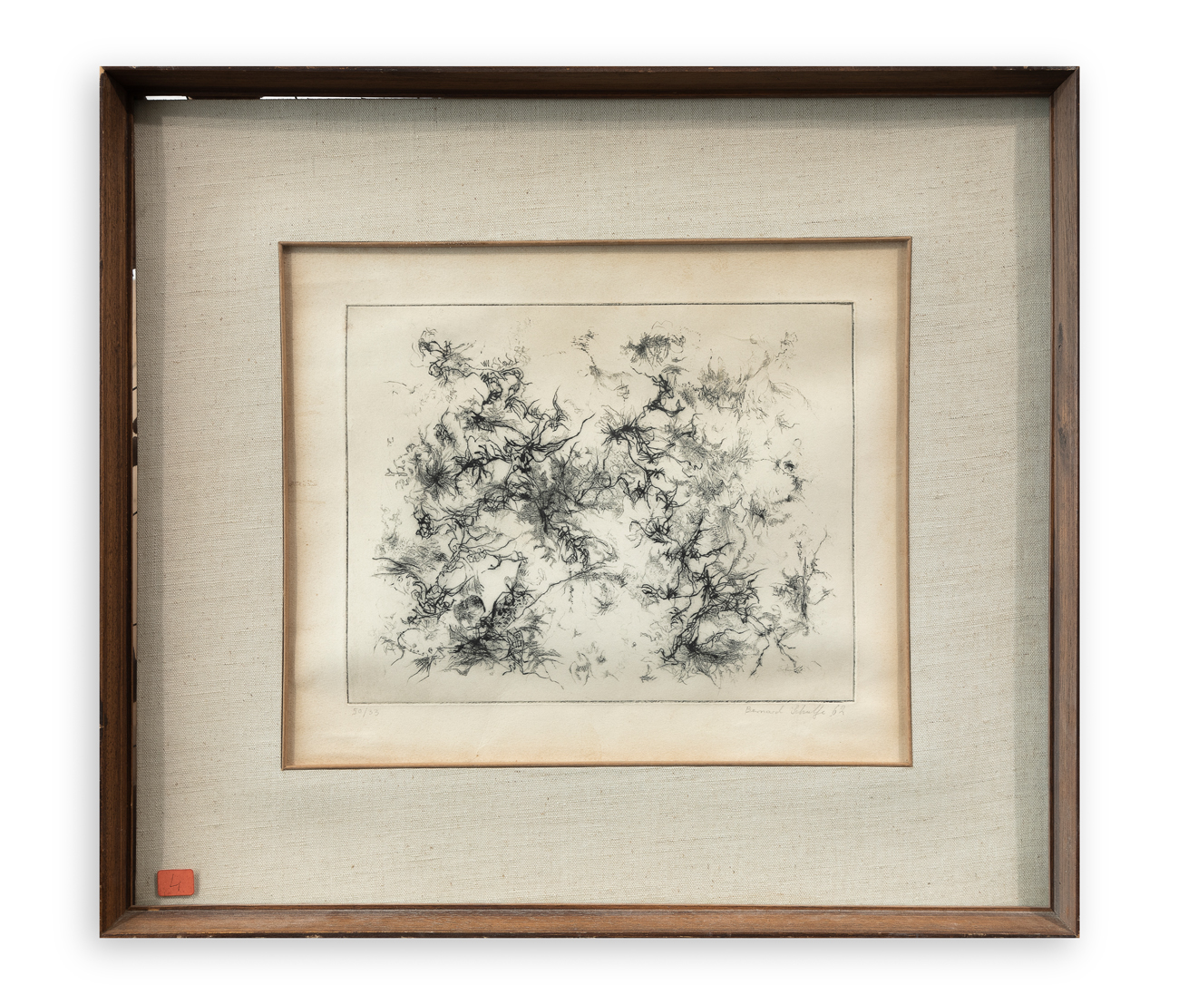 BERNARD SCHULTZE (1915-2005) - Composizione, 1962