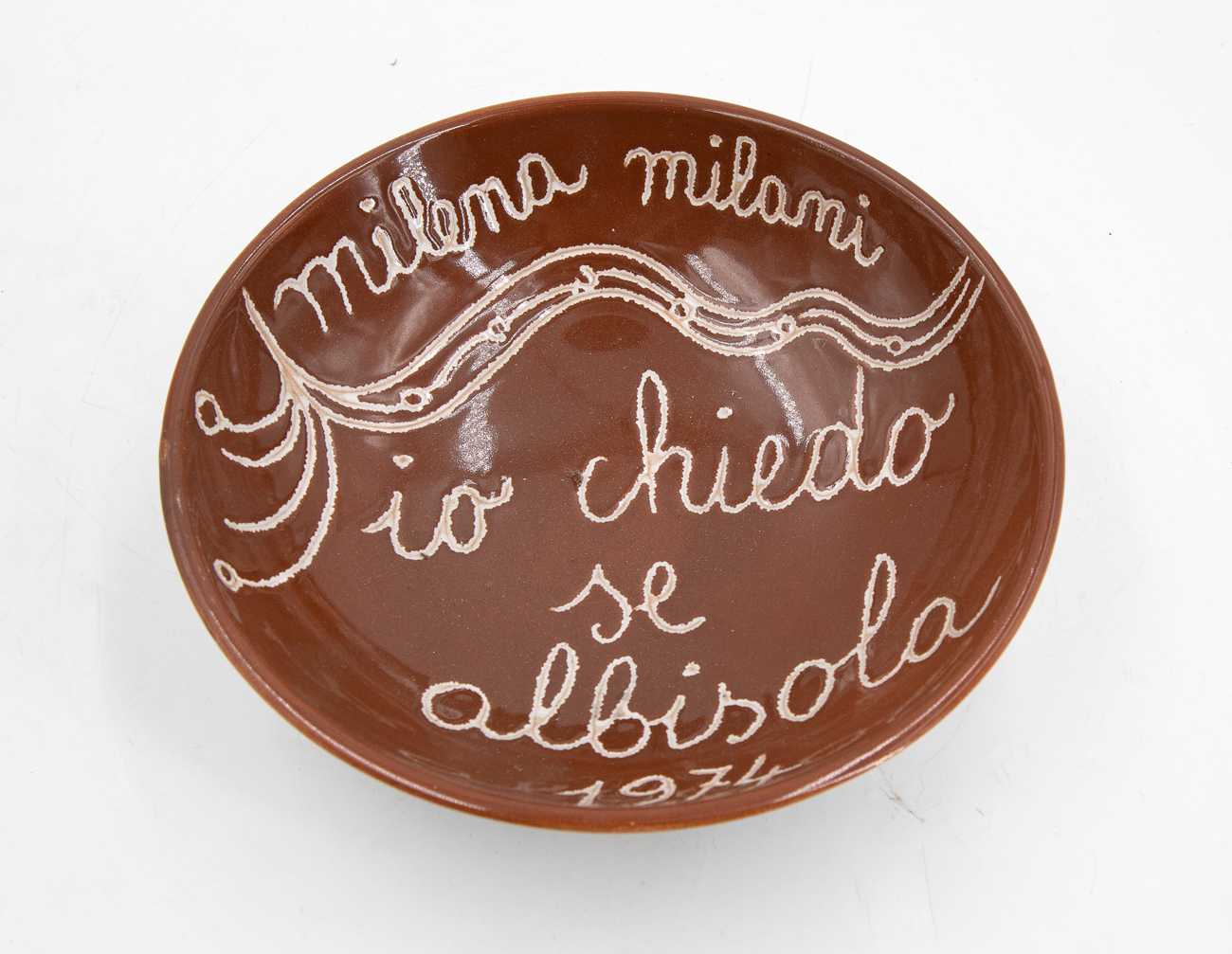 MILENA MILANI (1917-2013) - Io chiedo se Albisola, 1975