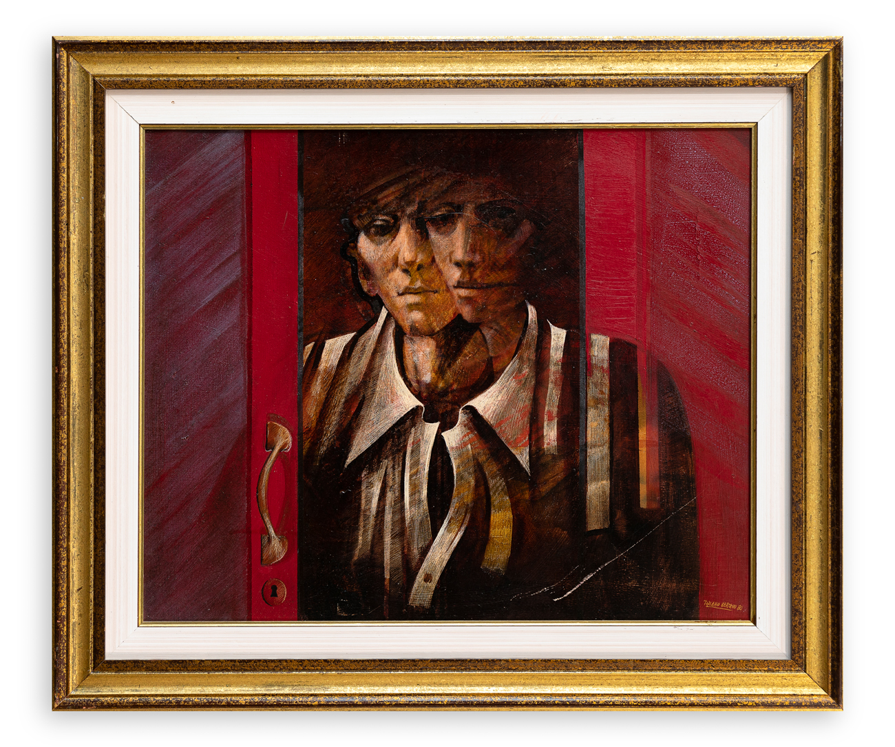 TIZIANO BERTACCO (1951) - Dietro la finestra, 1980