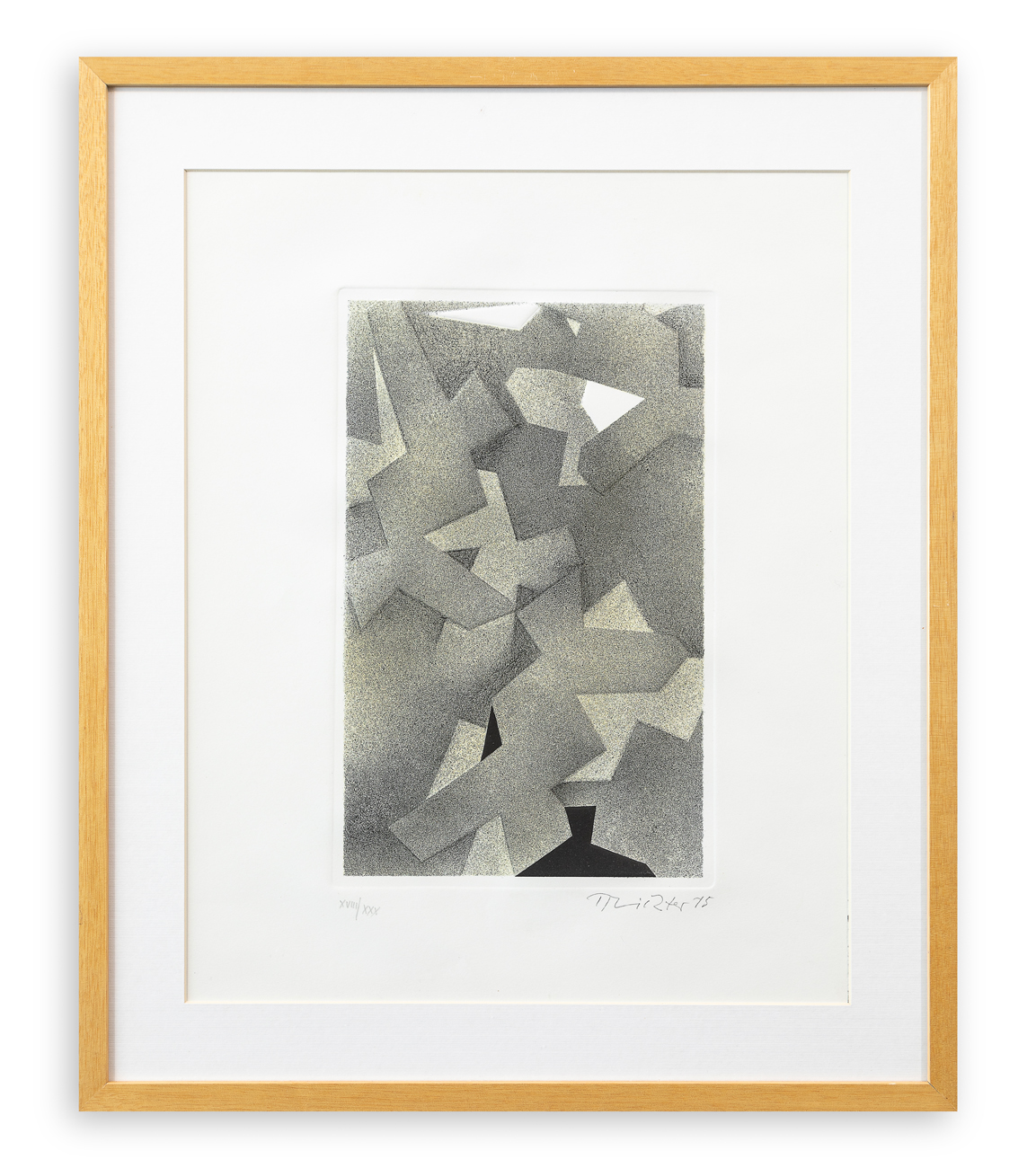 HANS RICHTER (1888-1976) - Senza Titolo, 1975