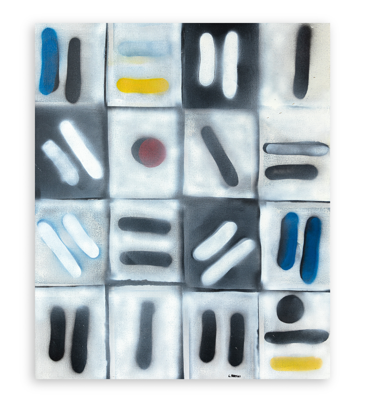 LEONARDO SANTOLI (1959) - Senza Titolo, 1991