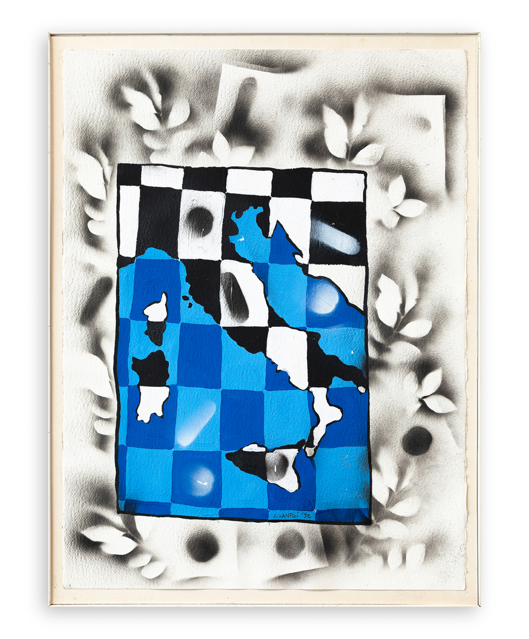 LEONARDO SANTOLI (1959) - Mappa, 1992