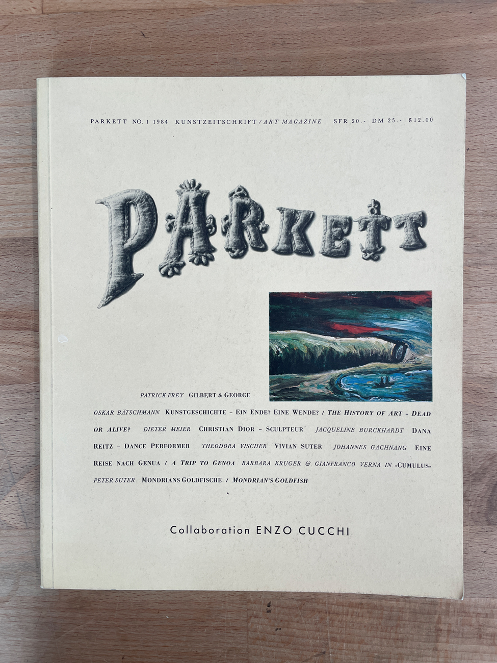 RIVISTA 'PARKETT' - Parkett. N.1, 1984