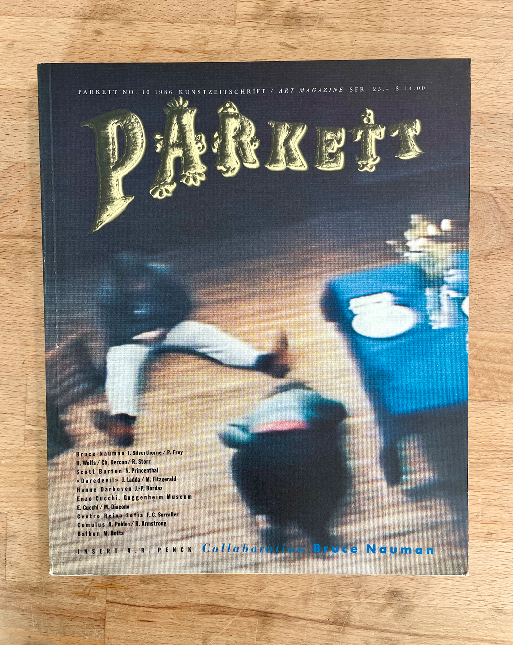 RIVISTA 'PARKETT' - Parkett. N.10, 1986