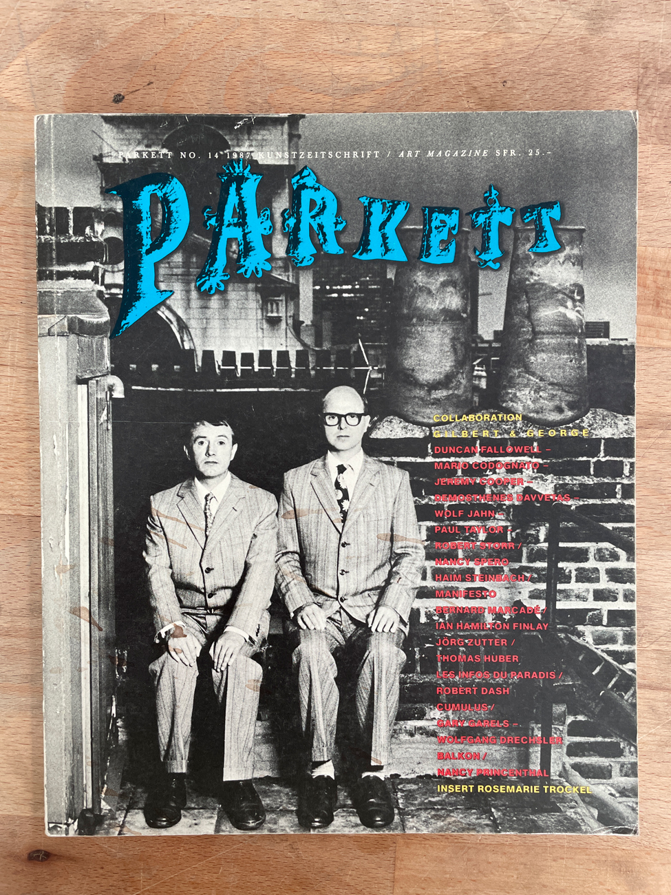 RIVISTA 'PARKETT' - Parkett. N.14, 1987