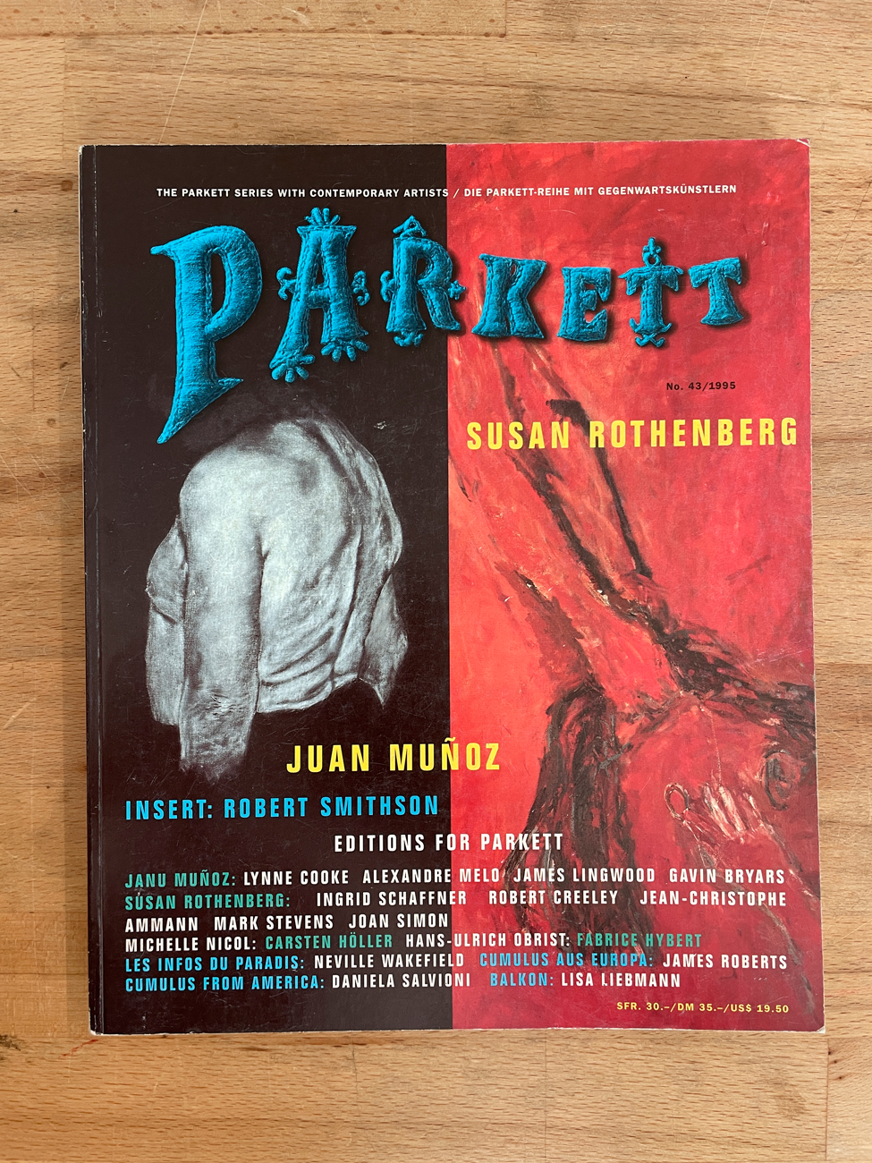 RIVISTA 'PARKETT' - Parkett. N.43, 1995