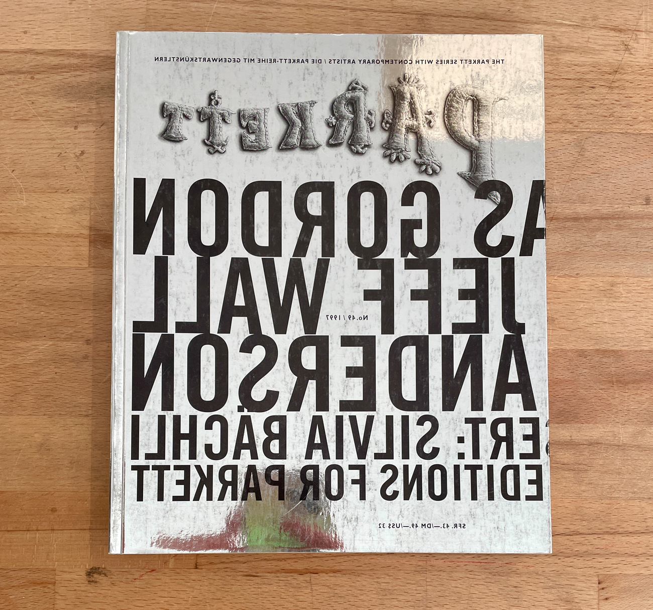 RIVISTA 'PARKETT' - Parkett. N.49, 1997