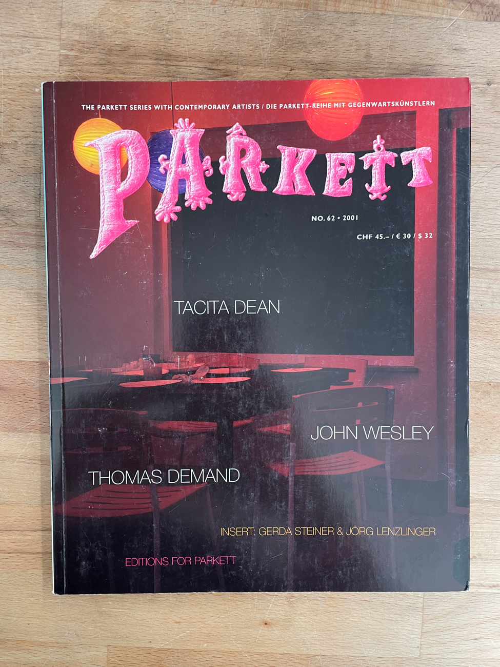RIVISTA 'PARKETT' - Parkett. N.62, 2001