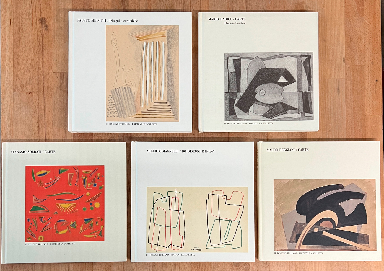 GALLERIA LA SCALETTA, REGGIO EMILIA (ASTRAZIONE ITALIANA DEL DOPOGUERRA) - Lotto unico di 5 cataloghi