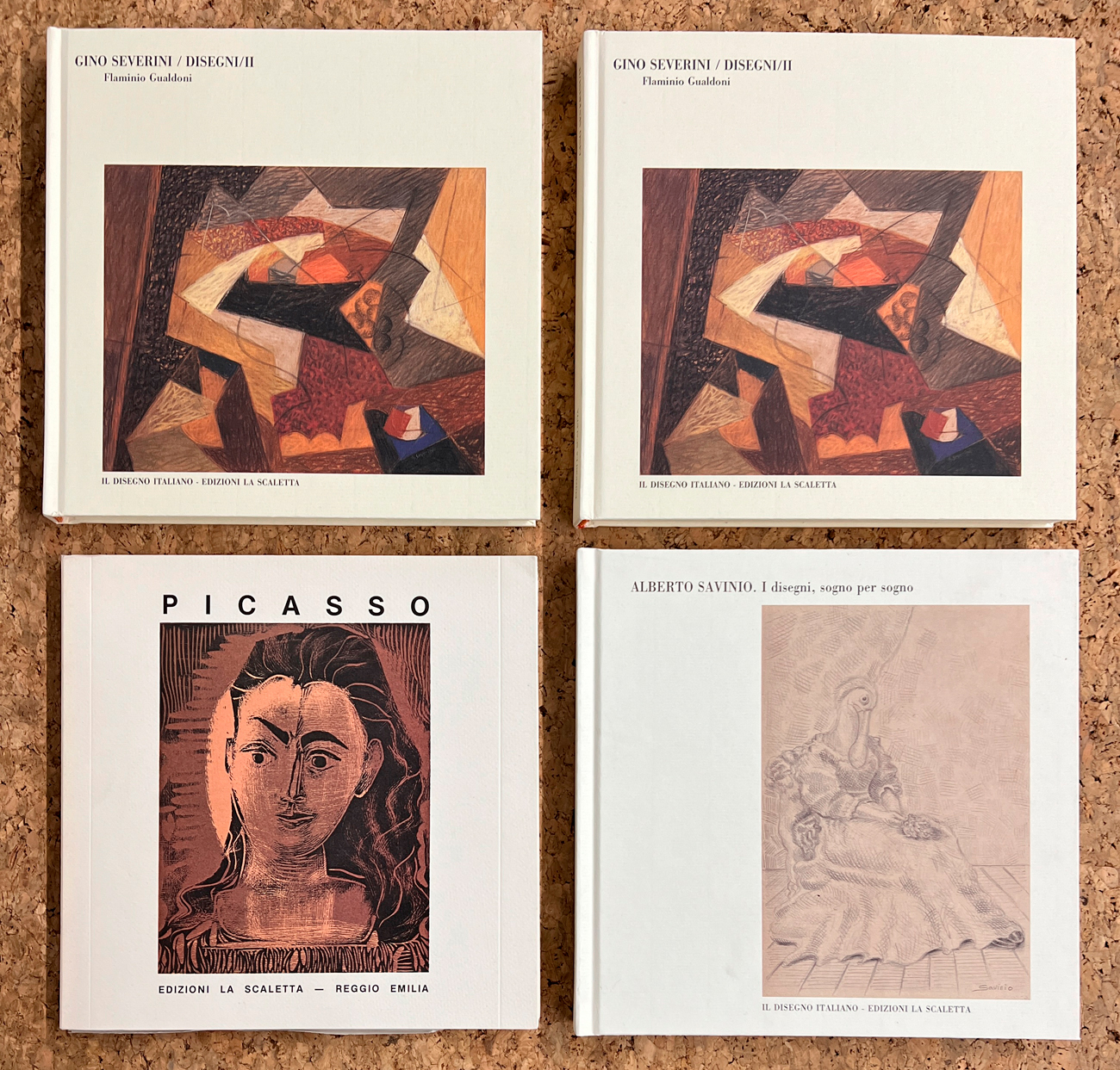 GALLERIA LA SCALETTA, REGGIO EMILIA (SAVINIO, PICASSO E SEVERINI) - Lotto unico di 3 cataloghi