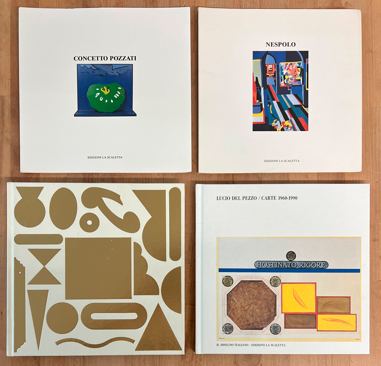 GALLERIA LA SCALETTA, REGGIO EMILIA (POP ART ITALIANA) - Lotto unico di 4 cataloghi