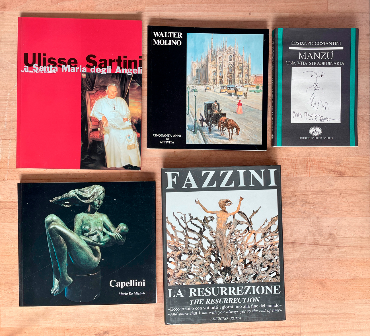 FIGURAZIONE ITALIANA DEL DOPOGUERRA - Lotto unico di 5 cataloghi