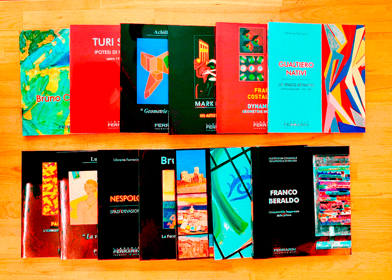 GALLERIA FERRARIN - Interessante lotto di 13 cataloghi