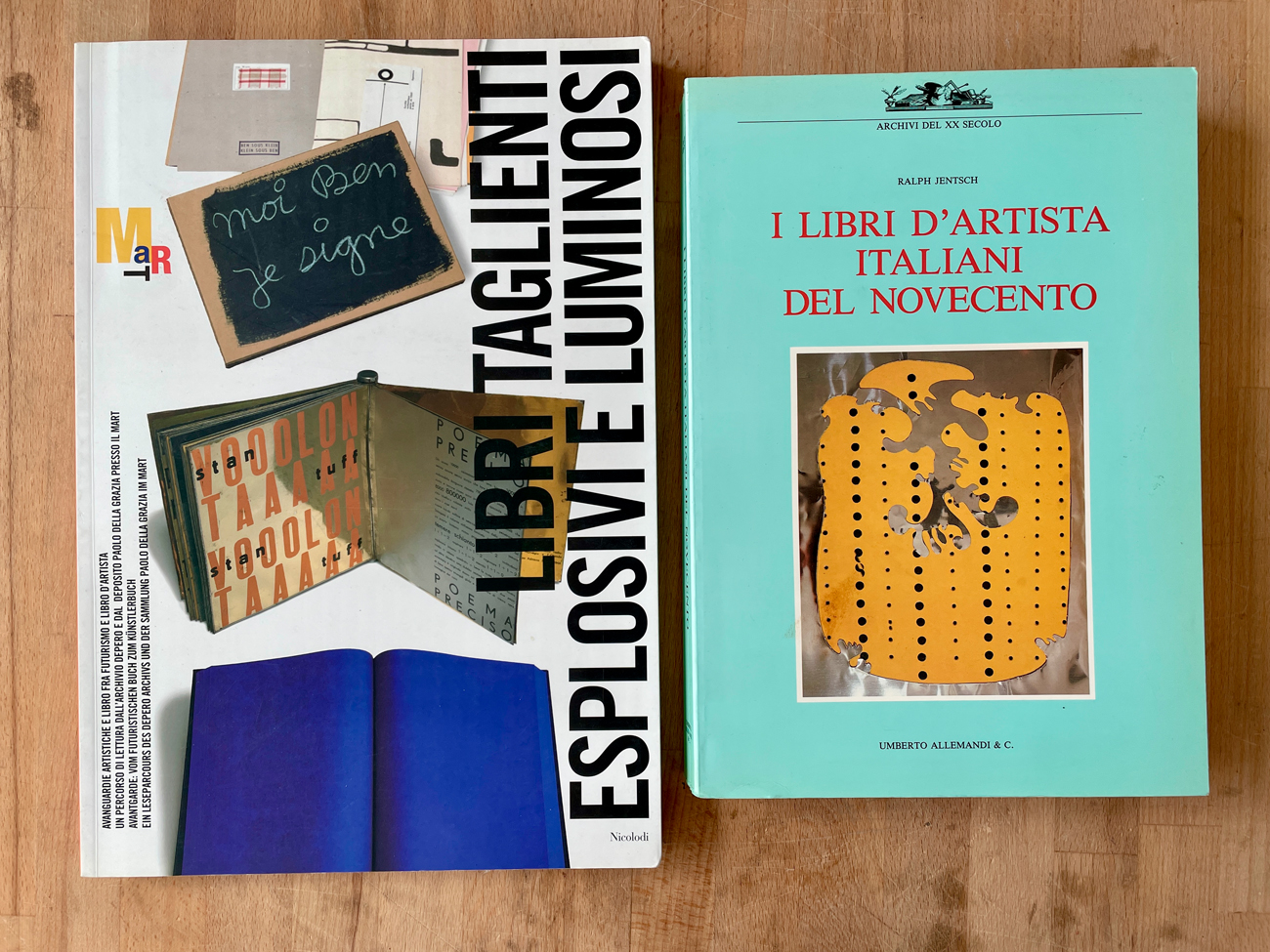 LIBRO D'ARTISTA - Lotto unico di 2 cataloghi