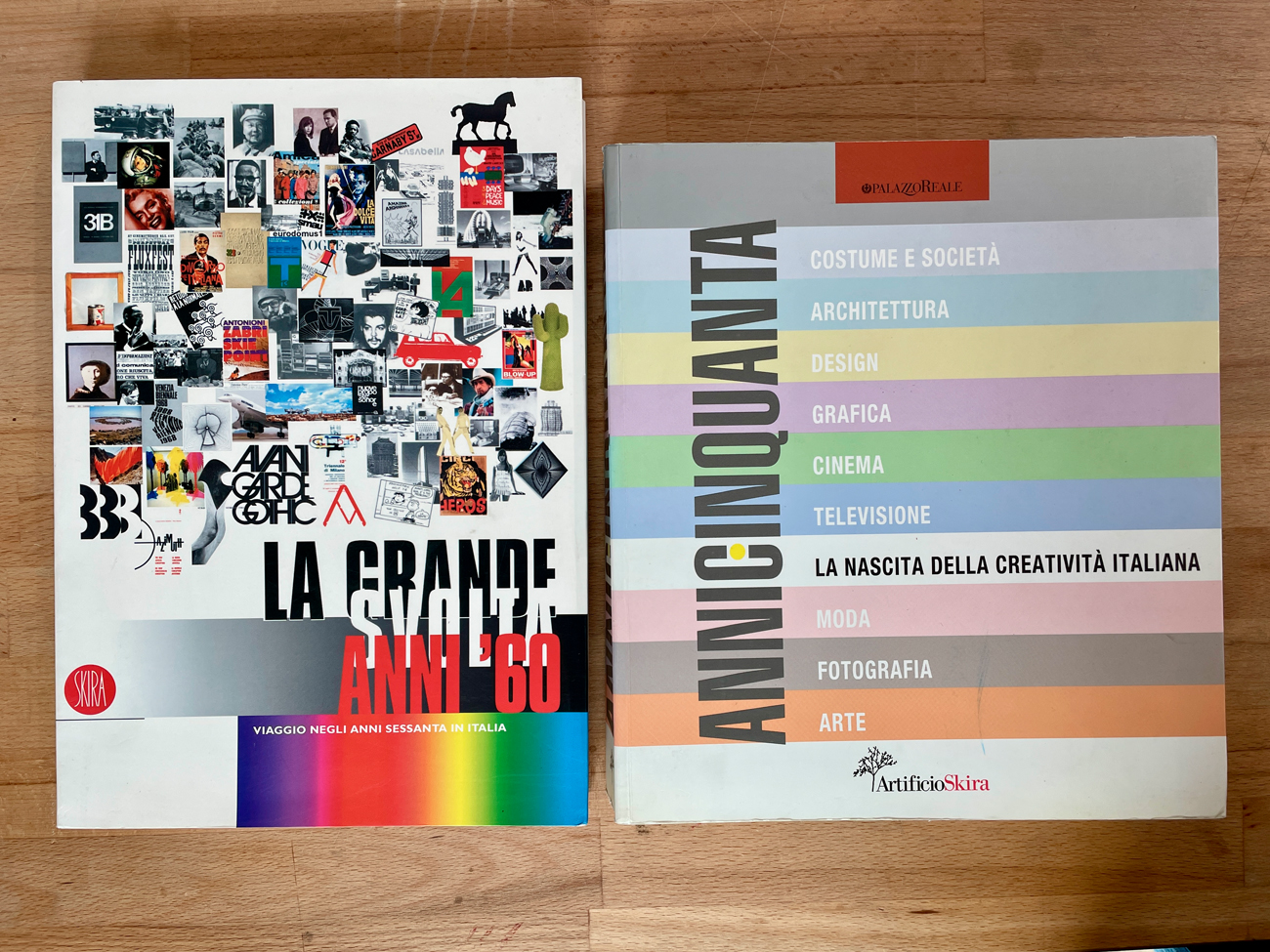 ARTE E COSTUME IN ITALIA NEGLI ANNI '50 E '60 - Lotto unico di 2 cataloghi