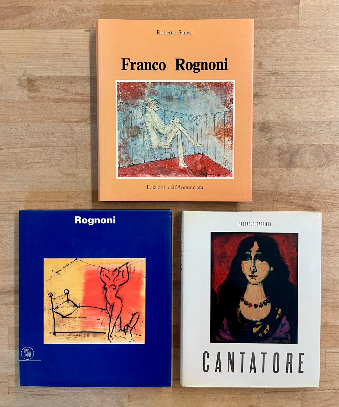 FRANCO RAGNONI E DOMENICO CANTATORE - Lotto unico di 3 cataloghi