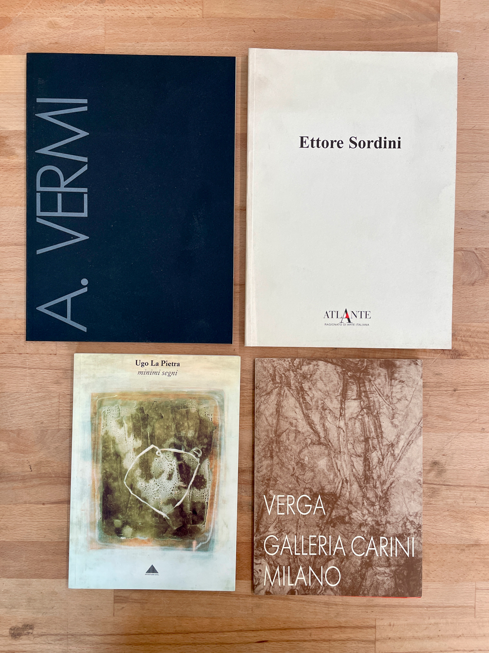 GRUPPO DEL CENOBIO - Lotto unico di 4 cataloghi