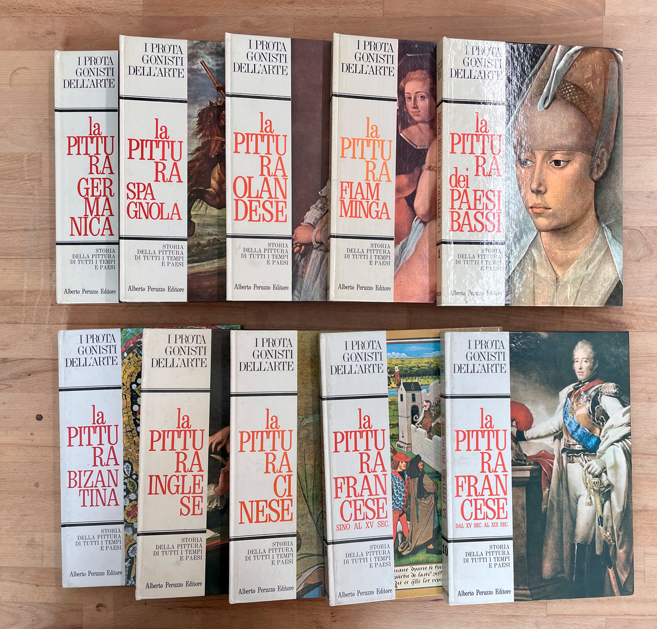PROTAGONISTI DELL'ARTE - Lotto unico di 10 cataloghi