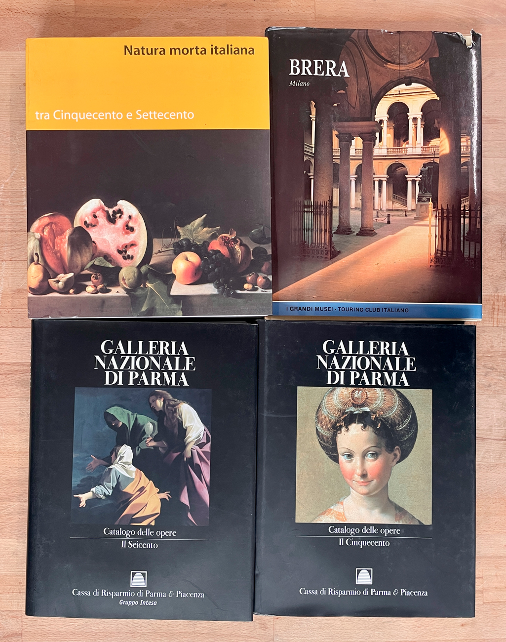 COLLEZIONI D'ARTE ITALIANE - Lotto unico di 4 cataloghi