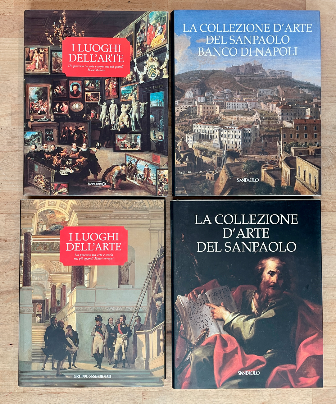 EDIZIONI GRUPPO SANPAOLO - Lotto unico di 4 cataloghi