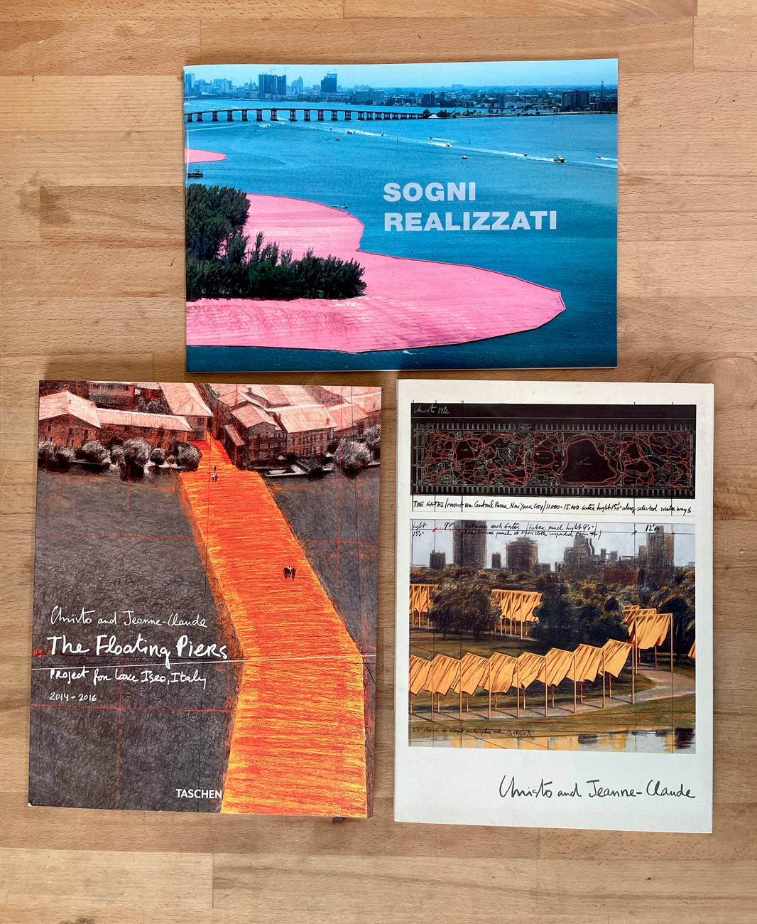 CHRISTO - Lotto unico di 3 cataloghi