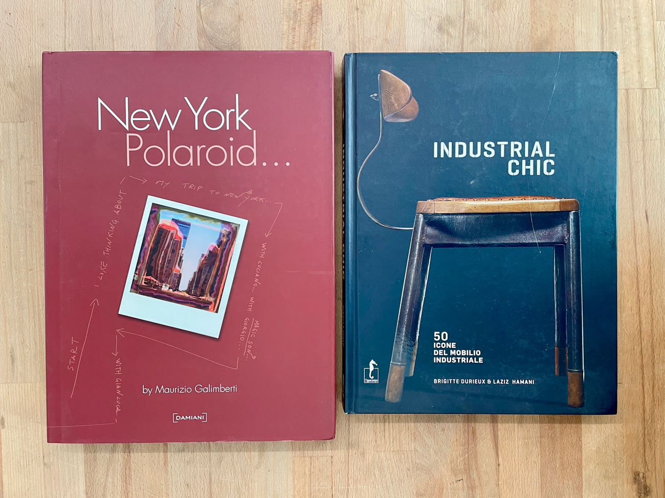 MAURIZIO GALIMBERTI E ICONE DEL MOBILIO INDUSTRIALE - Lotto unico di 2 cataloghi