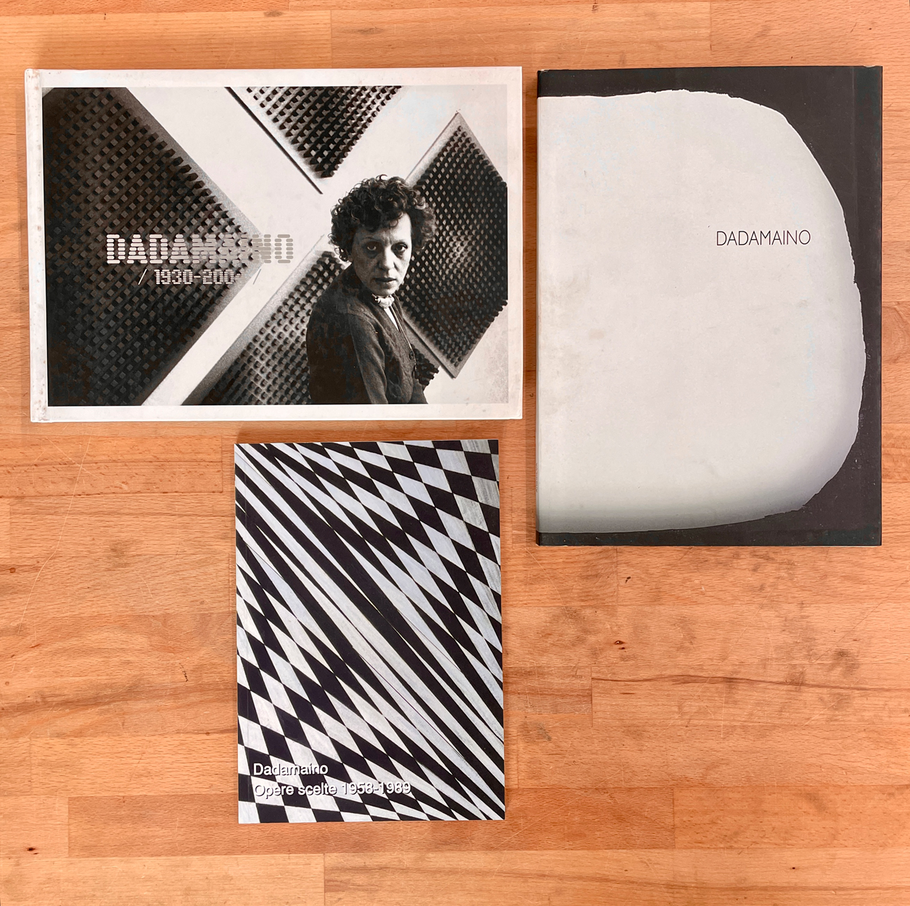 DADAMAINO - Lotto unico di 3 cataloghi