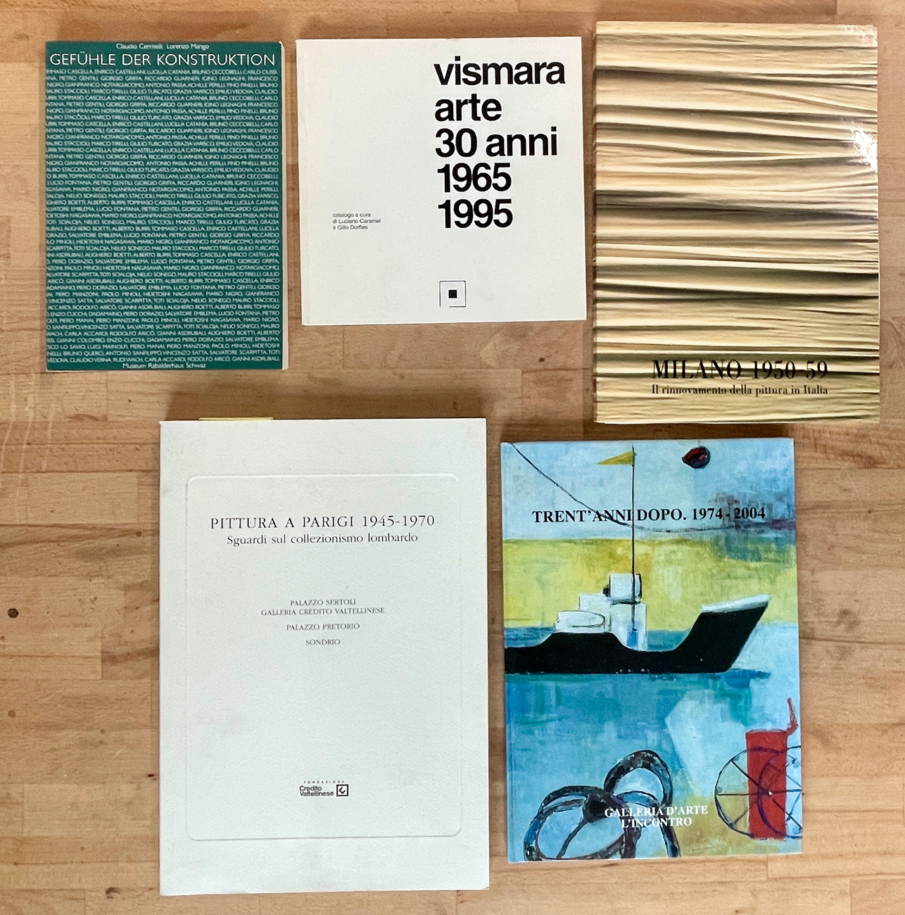 COLLETTIVE D'ARTE - Lotto unico di 5 cataloghi