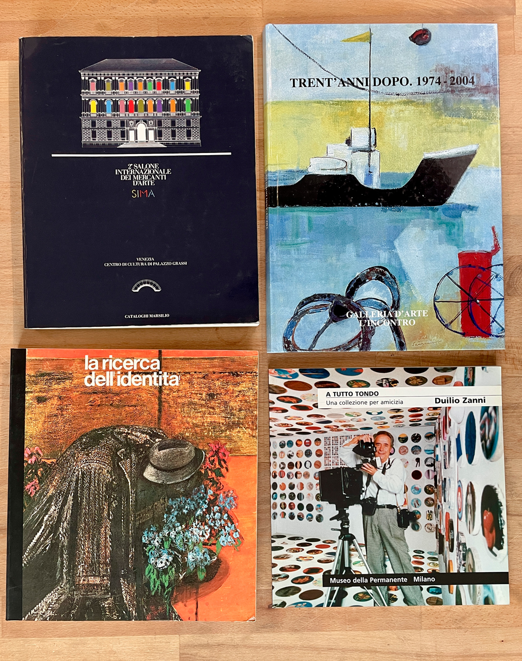 COLLETTIVE D'ARTE - Lotto unico di 4 cataloghi