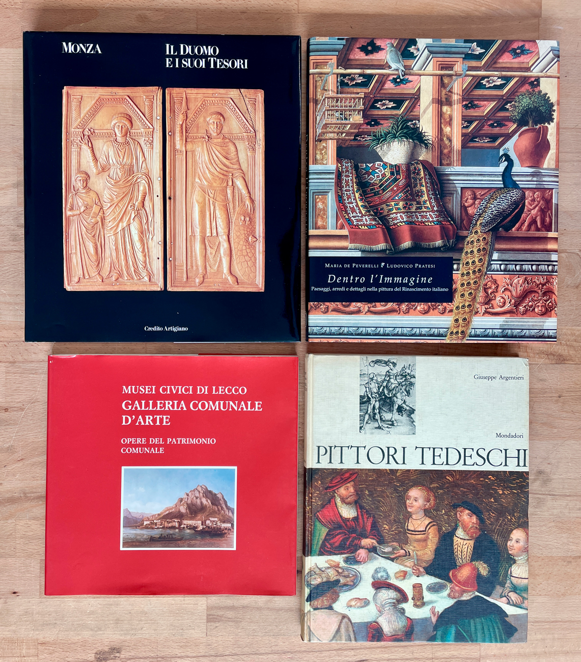 PATRIMONIO ARTISTICO ITALIANO - Lotto unico di 4 cataloghi