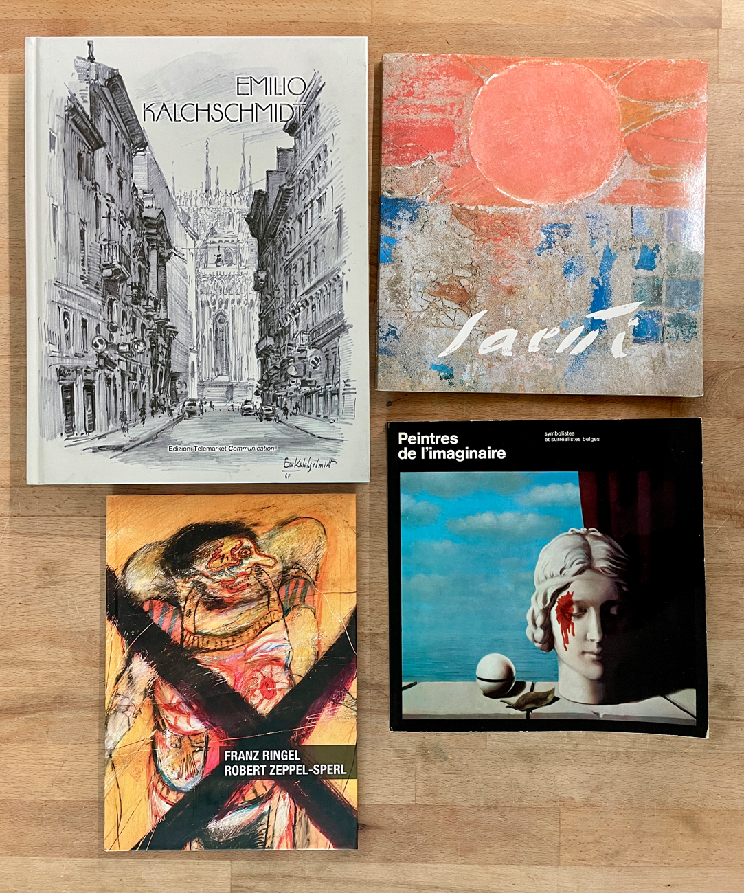 ARTE ITALIANA E INTERNAZIONALE DEL DOPOGUERRA - Lotto unico di 4 cataloghi