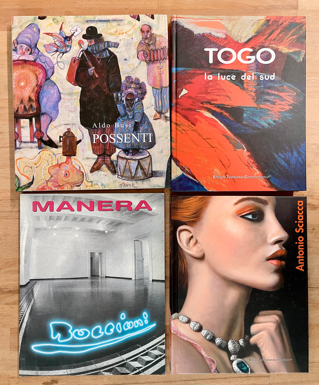 ARTE CONTEMPORANEA ITALIANA - Lotto unico di 4 cataloghi