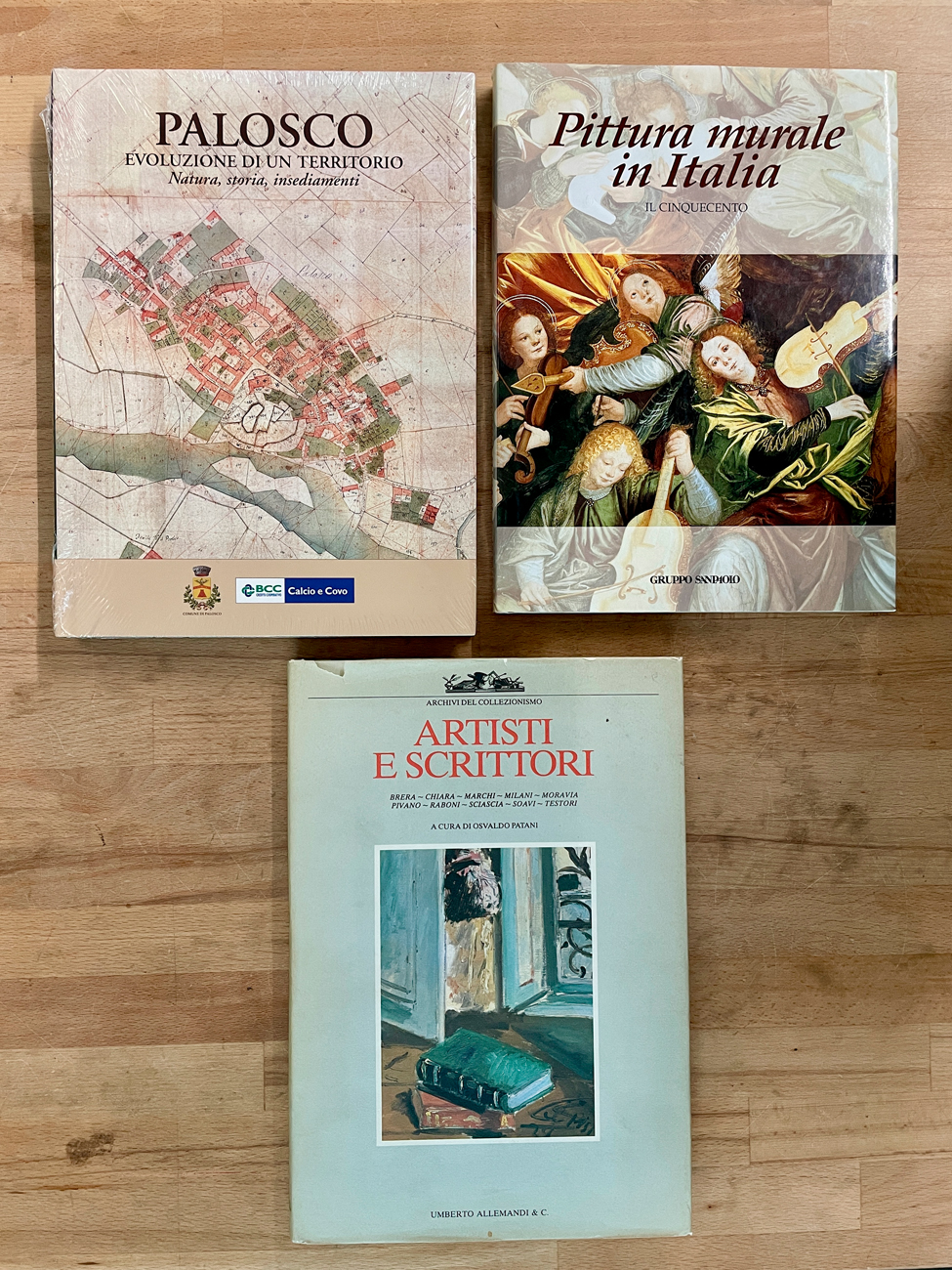 ARTE E TERRITORIO IN ITALIA - Lotto unico di 3 cataloghi