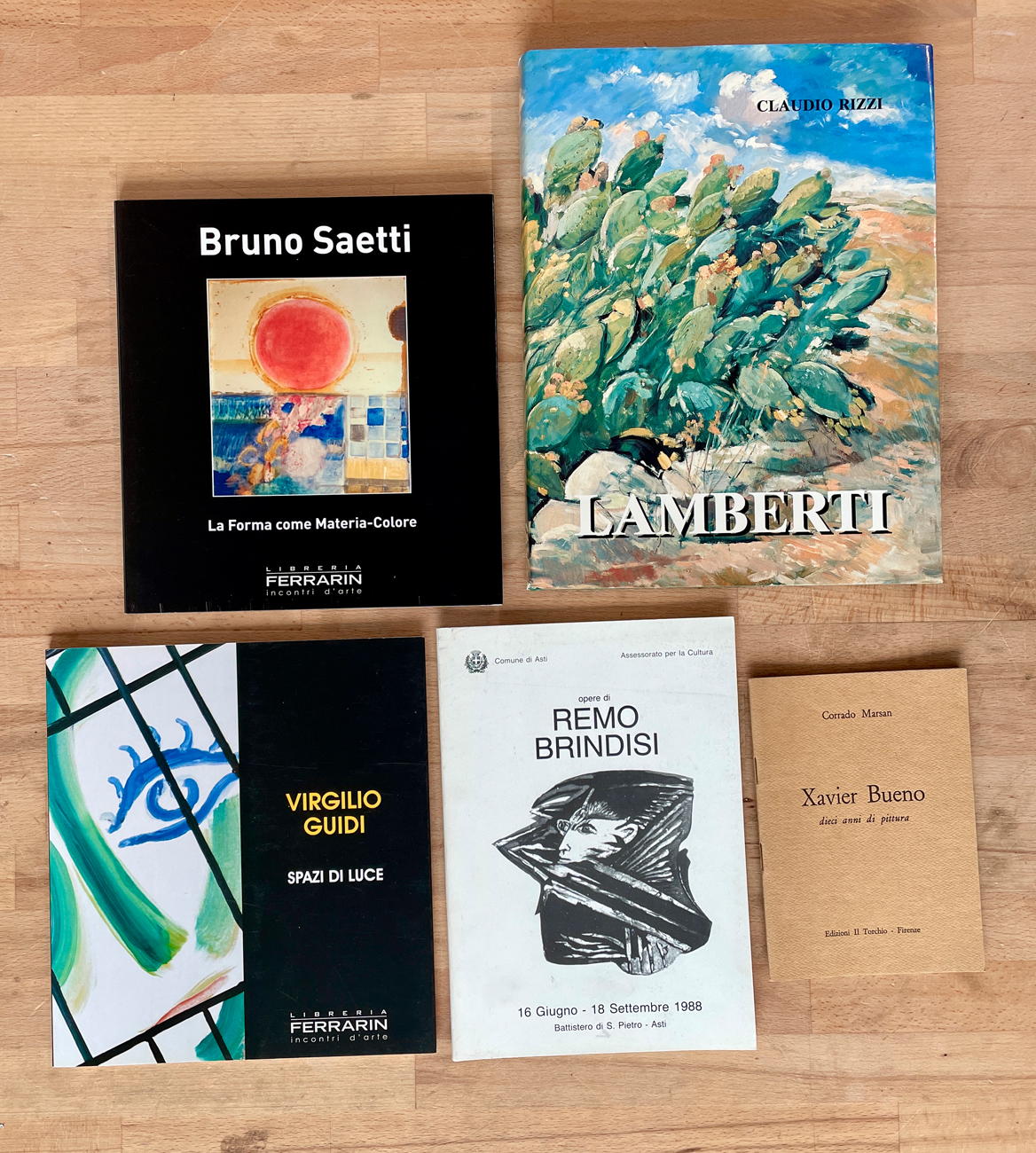 FIGURAZIONE ITALIANA DEL DOPOGUERRA - Lotto unico di 5 cataloghi