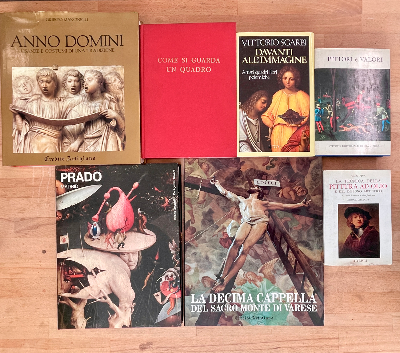 SAGGI D'ARTE E STORIA DELL'ARTE - Lotto unico di 7 volumi