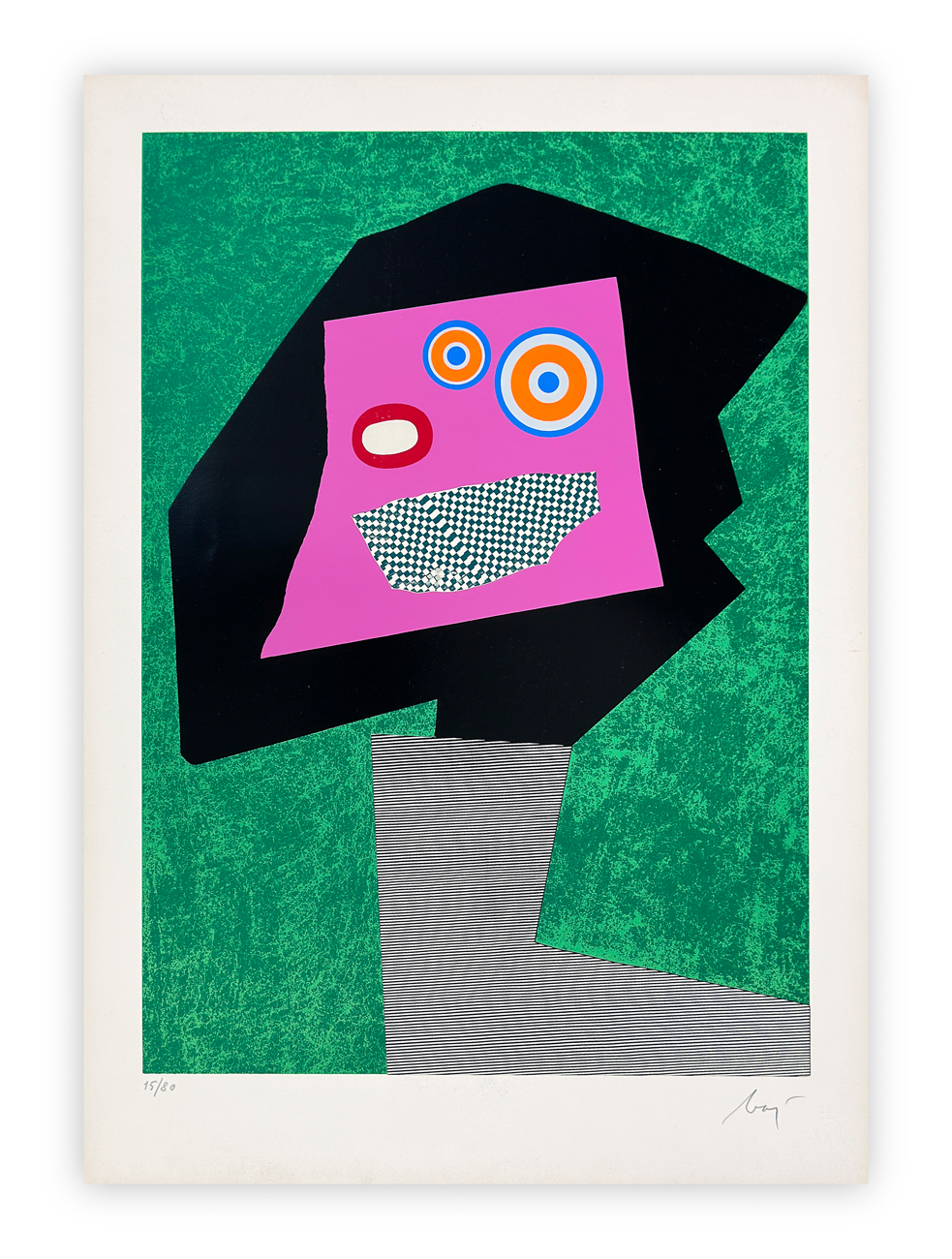ENRICO BAJ (1927-2003) - Personaggio, 1969
