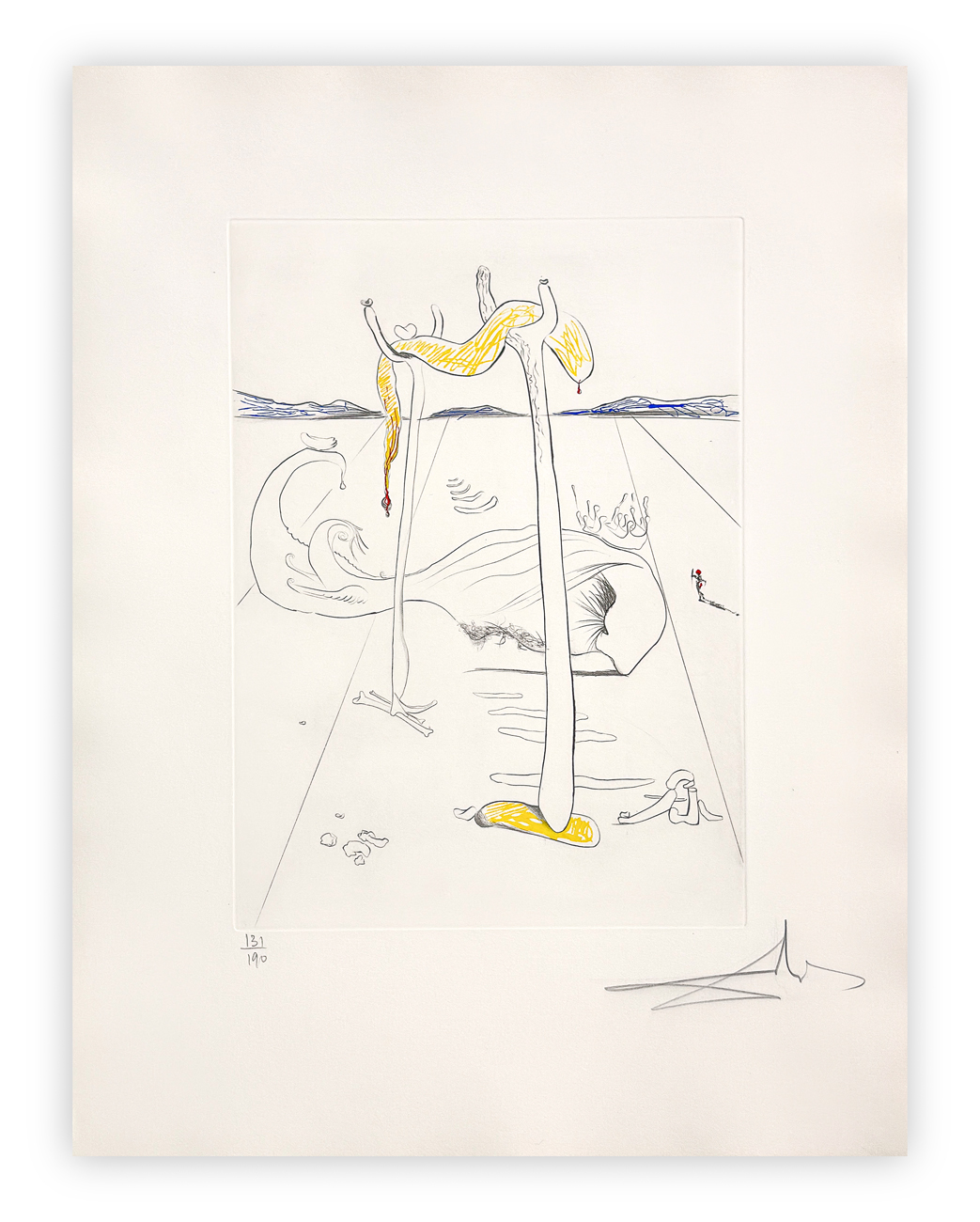 SALVADOR DALÌ (1904-1989) - Senza Titolo, 1974