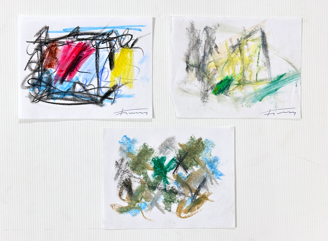 JAMES FIERAMOSCA (1949) - Lotto unico di 3 opere: