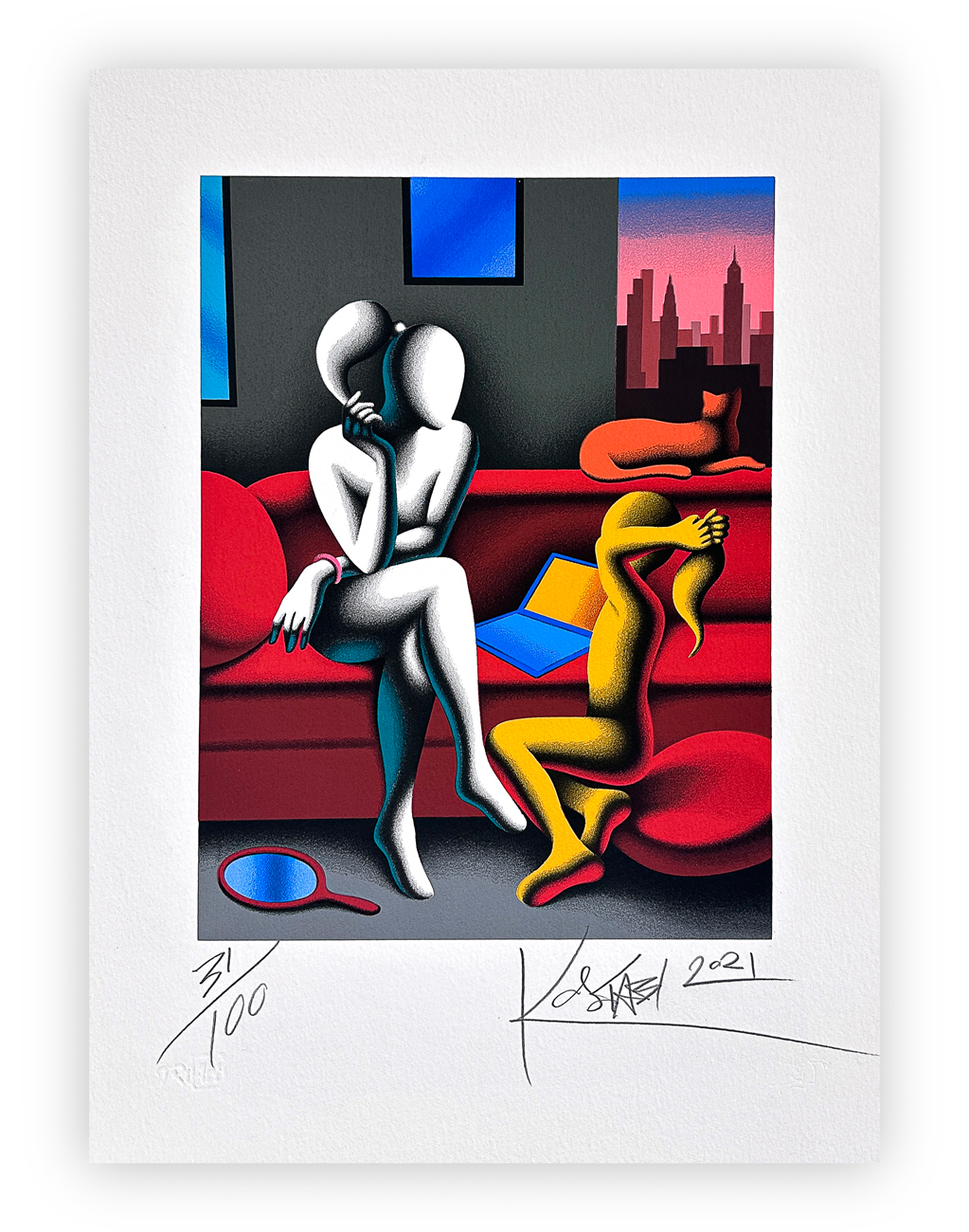 MARK KOSTABI (1960) - Senza Titolo, 2024