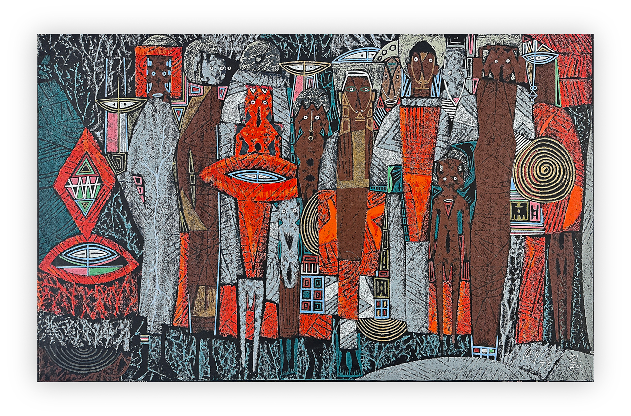 CORRADO CAGLI (1910-1976) - Senza Titolo, 1973