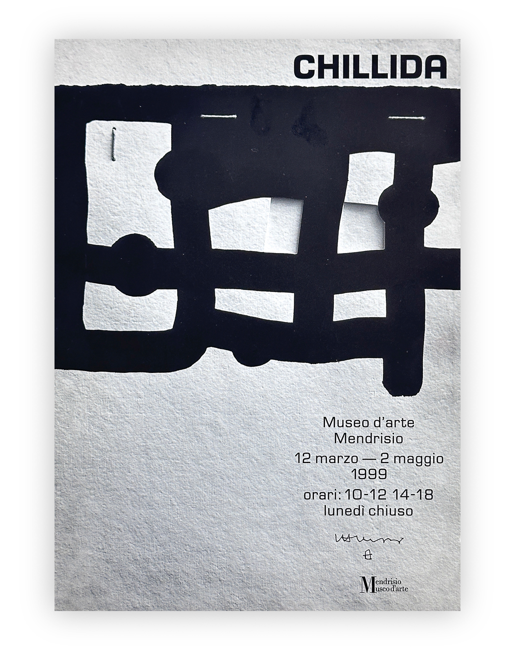 EDUARDO CHILLIDA - Senza Titolo